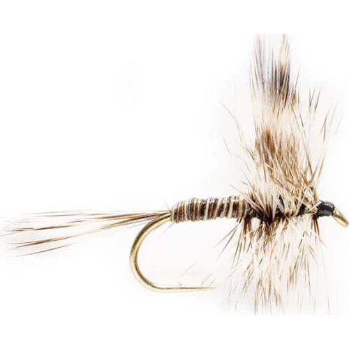 6pcs Aventik Mosquito Dry Trout Fly Fishing Flies Various Size Flies Fish Flies