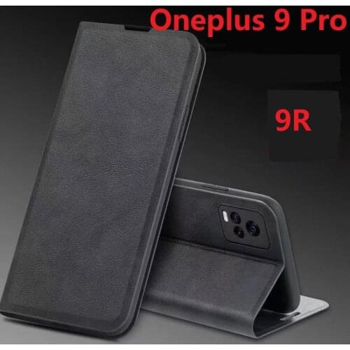 Wallet PU Leather Cases For Oneplus 9 Pro Case Magnetic Book Stand Flip Card Protective 9R Cover