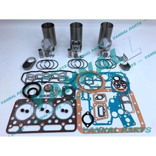 D1503 ENGINE REBUILD OVERHAUL KIT & CYLINDER HEAD FOR KUBOTA KX91-3 U35 R420