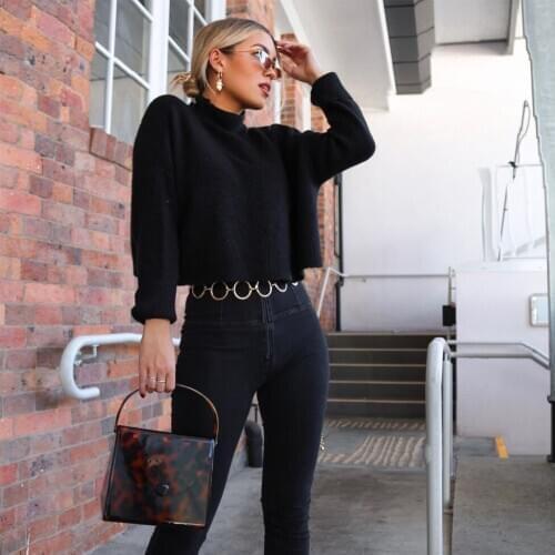 Women's Skinny Jeans Four ways stretchable China