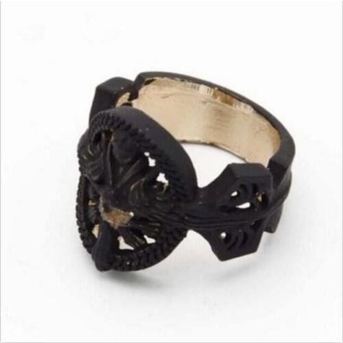 Final Fantasy 15 FFXV Noctis Lucis Caelum Ring Metal Rings Cos Porp Gift Size 10/10.5