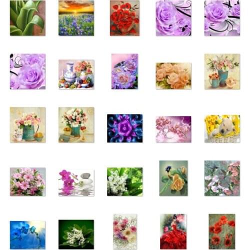 Red poppy cross stitch kit people 18ct 14ct UNprinting11ct count print canvas stitches embroidery DIY handmade needlework