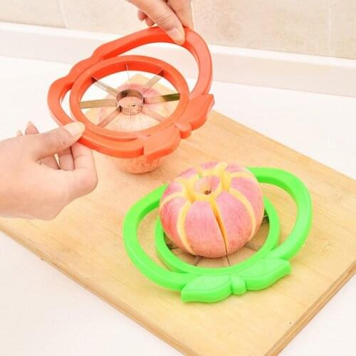 Kitchen Apple Slicer Corer Cutter Pear Fruit Divider Tool Comfort Handle for Kitchen Apple Peeler