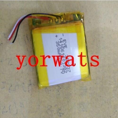 New Hot A Rechargeable Li-ion Cell 3.7V polymer lithium battery 362937 3 wires line 350