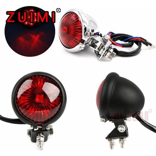 Motorcycle metal LED tail light for Suzuki Gladius SFV650 for Yamaha Resistance Star 650 xvs for Kawasaki Vulcan vn 800 classic