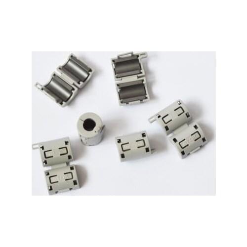 New 30pcs 7mm Gray TDK Clip-on RFI EMI Filter Snap Around Ferrite
