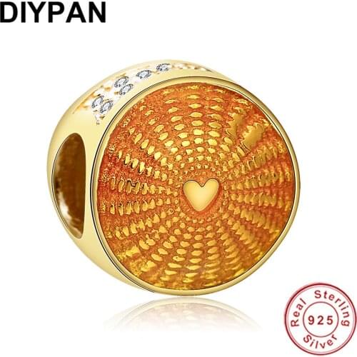 Fit Original Pandora Bracelet Charm 925 Sterling Silver Shine Rays Of Sunshine Charm Beads Jewelry Berloque Bangle