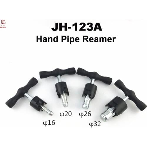 Size:16/20/26/32mm 4pcs internal and external chamfering machine Tools for pex-al-pex or Plastic Pipe Reamer T-Calibrator