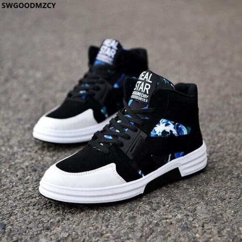 SWGOODMZCY Men's High Top Sneakers