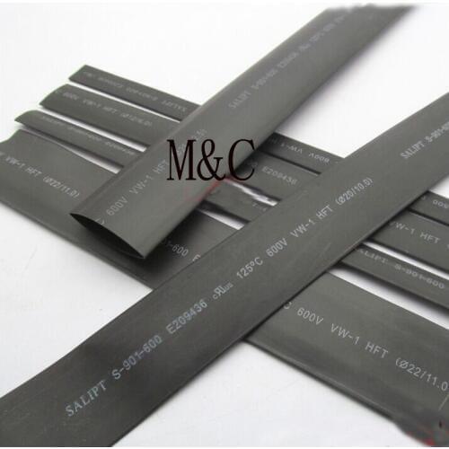 100Meters/roll 2:1 16mm Diameter Heat Shrink L65 Heatshrink Tubing Tube Sleeving Wrap Wire