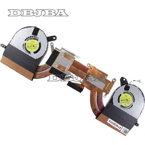 Fan For DELL M13X Laptop Cooling Fan & Heatsink Radiator Cooler 0XXR13 AT16C001FF0