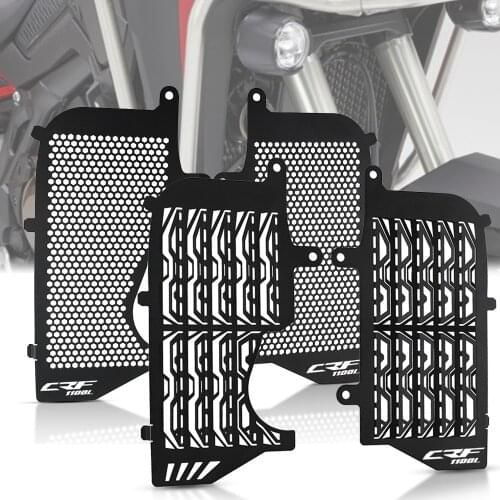 FOR HONDA CRF1100L Africa Twin Motorcycle Radiator Guard Grille Grill Protector Cover CRF 1100L AFRICATWIN ADV Sports 2020 2021