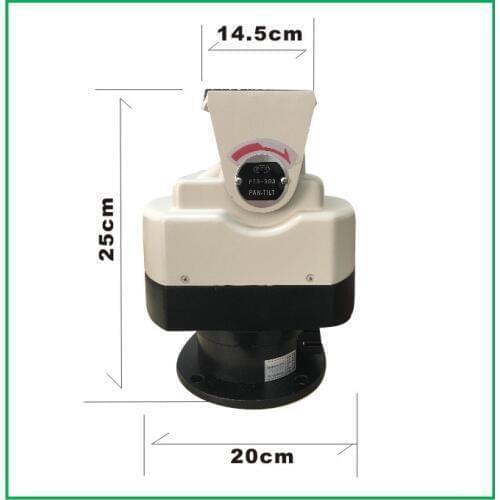 12V sun tracker with pan tilt device solar tracker controller