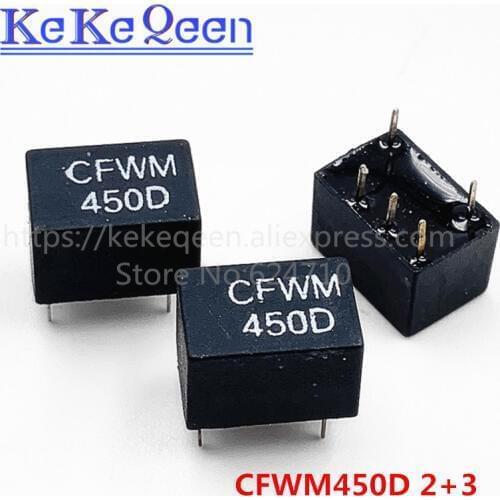 20PCS LTM450DW CFWM450DW LTM450D CFWM450D Interphone Accessories Ceramic Filter M50DW 2+3 450D relays Free shipping