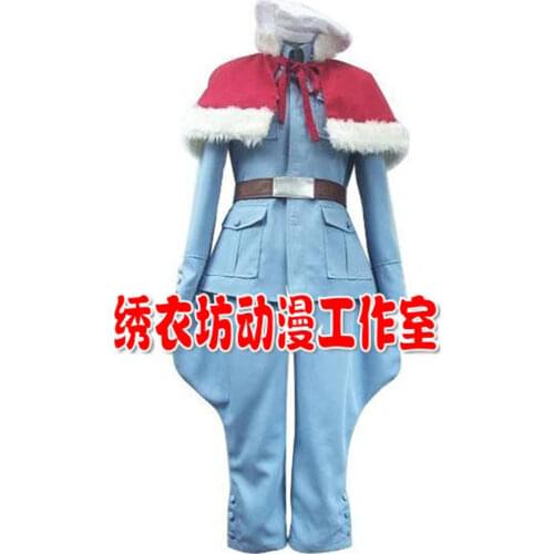 2016 Axis Powers Hetalia APH Finland Tino Vainaminen Anime Custom Made Army Uniform Cosplay Costume
