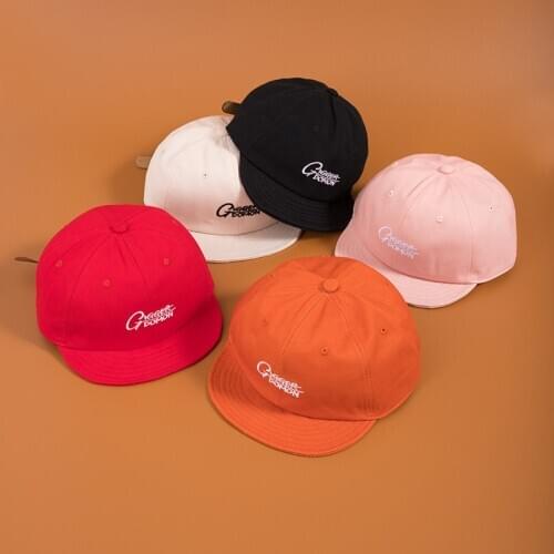 2020 New High Quality Unisex Cotton Snapback Cap Letter Embroidery Mens Flat Brim Baseball Cap Fashion Hip Hop Short Brim Hats