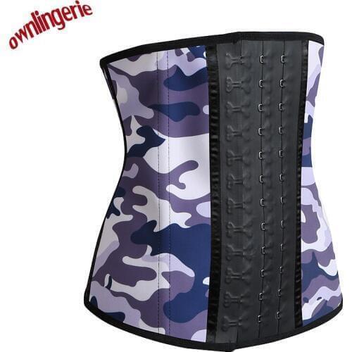 Cheap waist new corsets ,high quality camouflage purple color corest underbust waist corset w3500b