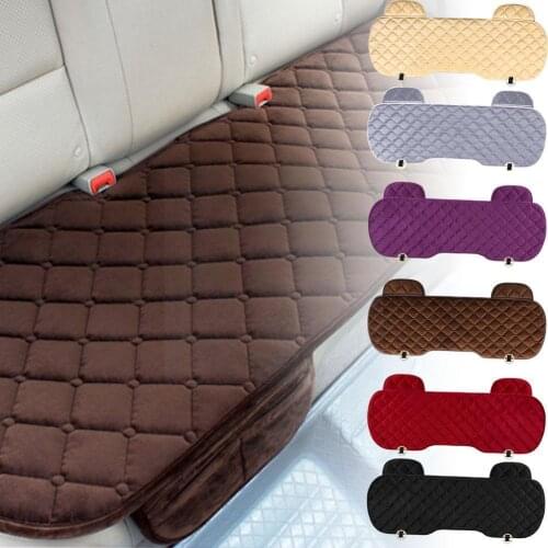 Universal Car Cover Rear Thickened Velvet Cloth Slide Warm Mat Cushion Suv Protector Auto Pad Non Truck Keep Fit Winte R3I3