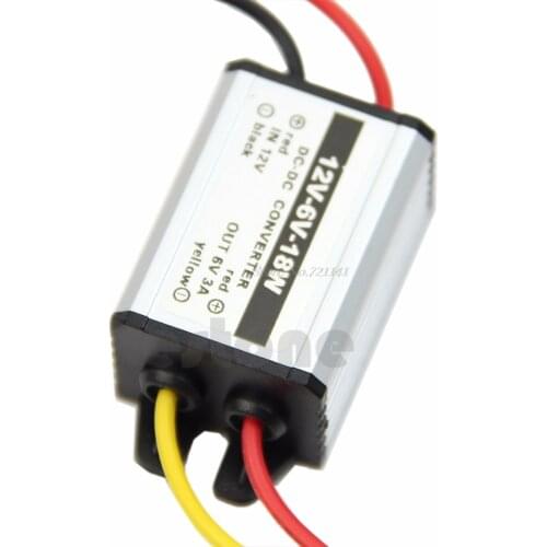 DC to DC buck Converter 12V to 3/3.3/3.7/5/6/9V upply Power SModule Waterproof Dropship