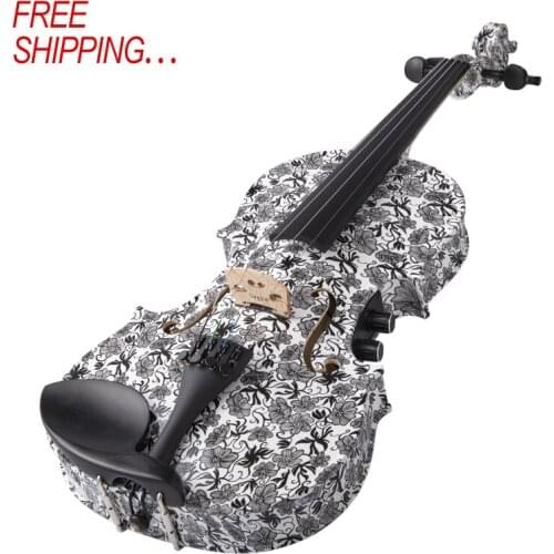 Kinglos Professional quality musical instrument top brands student 4/4 acoustic electric violin