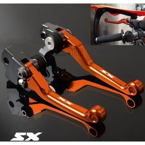 For 65SX/85SX/105SX/125SX/144SX/150SX CNC Motorcycle Dirt Bike Motocross Pivot Brake Clutch Levers 65/85/105/125/144/150 SX