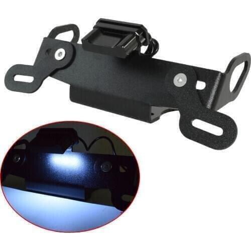 LED License Plate Frame Holder Bracket Tail Tidy Fender Eliminator Kit For YAMAHA FZ10 FZ-10 MT-10 2016 2017 2018 2019 2020 2021