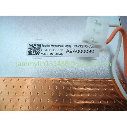 Tosheba Matsushita LCD Display LTA065B0F0F 6.5 inch screen for Mercedes R series NTG2.5 car audio Navigation Backer Comand