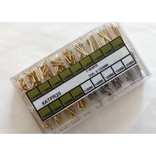 1.3mm Diameter Push Type Gold and Silver Tube Friction Pin Clasps Straps Bracelets Flat Rivet Ends