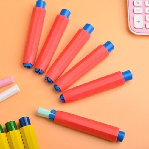 10PCS/Set Plastic Blackboard Adjustable Chalk Clip Chalk Keeper Holder for Teachers Kids School Office Drawing Board