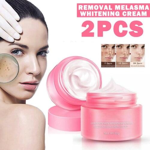 2PCS/Set Hyaluronic Acid Essence Serum Vera Day Cream Face Cream Moisturizing Anti Aging Wrinkle Whitening Bright Face Cream
