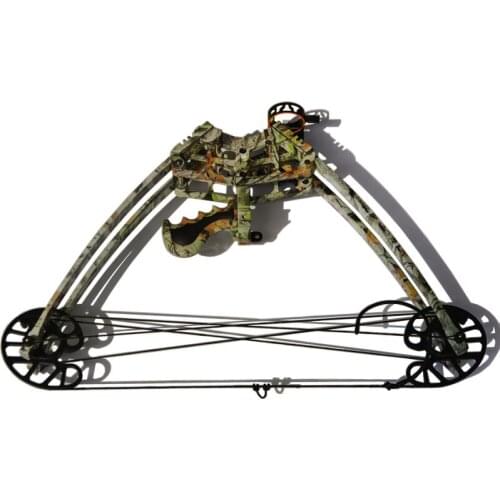 45lbs Archery Triangle Bow Camo Color Compound Bow 1 Unit Triangle Bow For Left And Right Hand Hunting Fishing Accessories