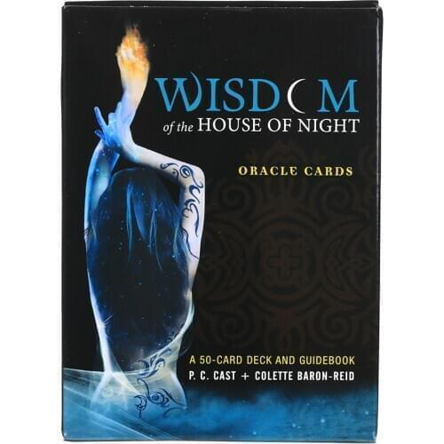 50 Pcs Oracle Tarot Cards wisdcm of the house of night Card Board Deck Games Palying Cards For Party Game