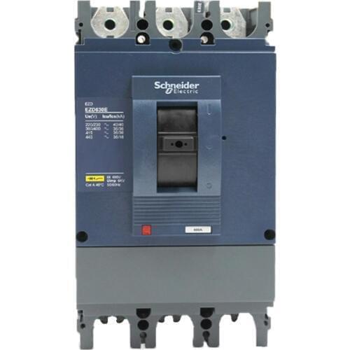 Leakage protection molded case circuit breaker air switch EZD-630M 4P 630A fixed type 380 /400VAC 50KA
