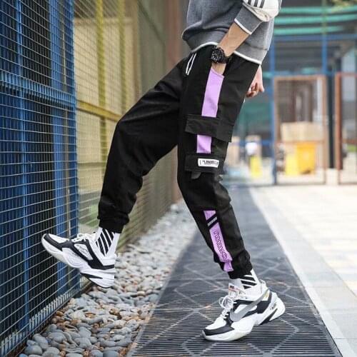 Mens Joggers Casual Pants Fitness Men Sportswear Tracksuit Bottoms Skinny Sweatpants Trousers Black Gyms Jogger Track Pants