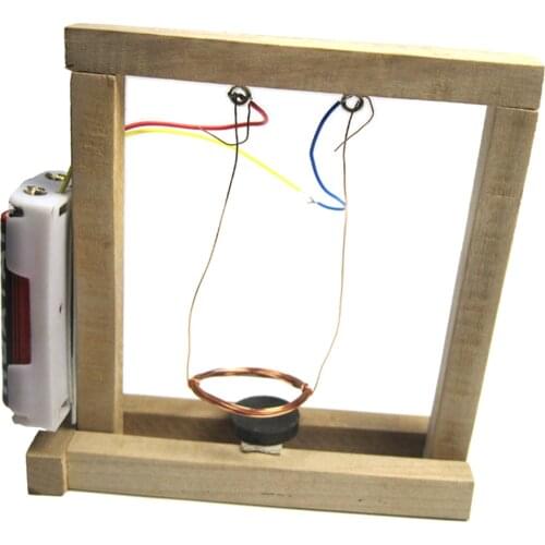 MagiDeal 1Set DIY Electromagnetic Pendulum Circuit Model Physics Experiments Science Educational Toy for Kid Child Learning