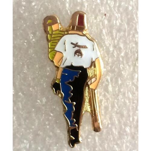 Custom 1" 25.4mm Shriner Silent Messenger Lapel Pin Badge