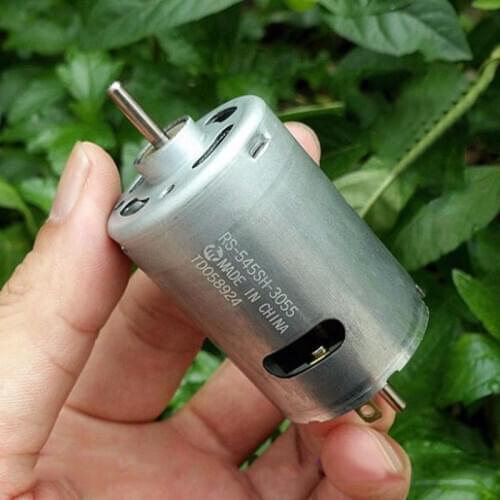 MABUCHI RS-545SH-3055 Electric Motor DC 12V-24V 15000RPM High Speed high Power Large Torque With Cooling Fan For Garden Tool Toy