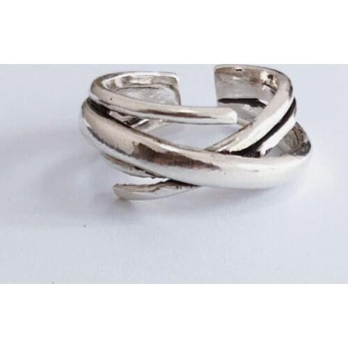 Fashion Female Irregular Chains Finger Rings For Women Lover Wedding Jewelry Party Trendy Statement Rings Wholesale