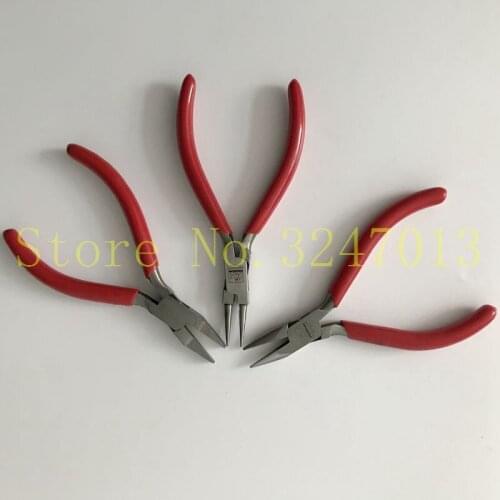 FREE SHIPPING 3Piece/set Round Flat Chain Plier Set for Jewelry Making