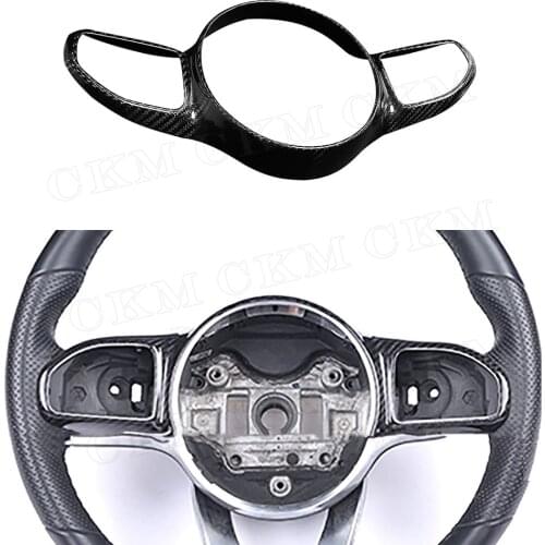 For W118 Carbon Fiber Steer wheel button Frame Central Control Sticker For Mercedes Benz CLA A Class CLA200 260 A180 AMG 2020