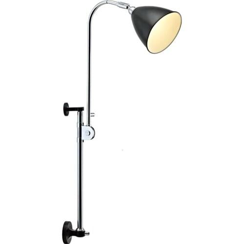 Arch Hanging Ajustable Up Down Fixture Hotel Home Office Bed Bedside Led Wall Mounted Swing Arm Reading Lamp Light Lustre Led