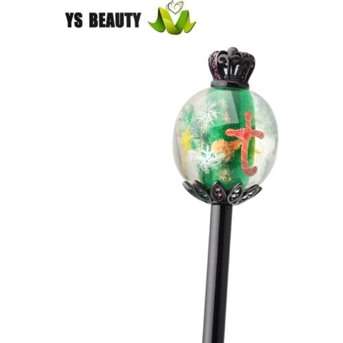 Christmas series glass hairpins New Christmas Tree Winter snowflakes and hairpins China factory special sale direct sales