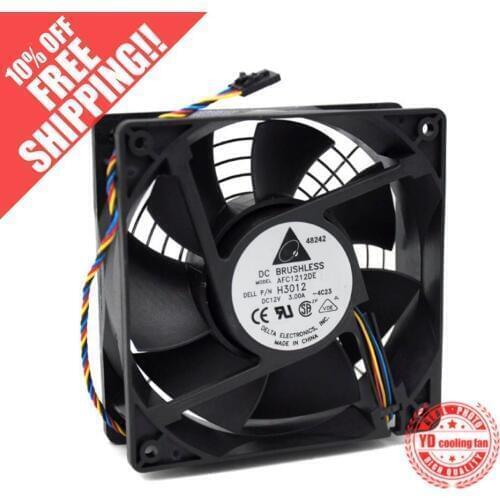 Brand new DELTA 12038 12CM AFC1212DE 12V 3.0A for dell server cooling fan