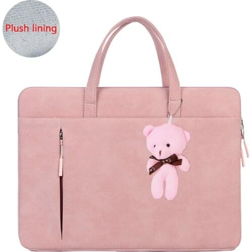 Laptop Bag 13.3 15.6 14 inch Waterproof Notebook Bag Sleeve For Macbook Case M1 Air Pro 13 15 Huawei Shoulder Handbag Briefcase