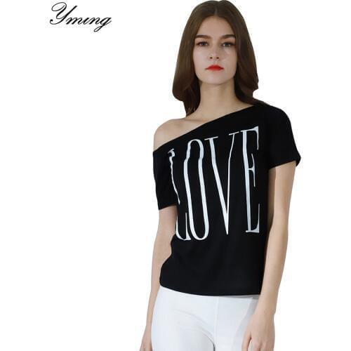 Женские футболки с надписями YMING China At AliExpress