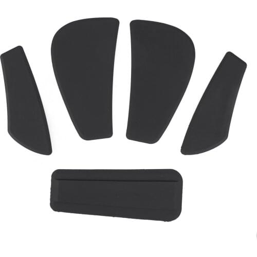 Five Tank Protector Side Tankpad Fit For Bmw R1200Rt Lc 2013-2019 Rubber Black