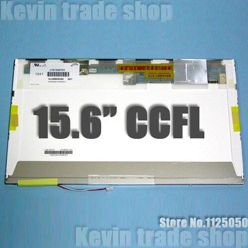 Free shipping 15.6" Laptop LCD Screen LTN156AT01 C01 F01 L01 S03 W01 001 A01 B01 B03 LVDS GENUINE CCFL 1366x768