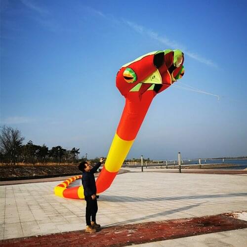 KITE 55m snake inflation kite