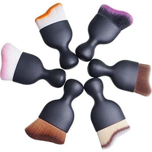 1PC Nail Art Equipment New Stylish Nail Brush Tool For Nail Art Dust Cleaner Random color