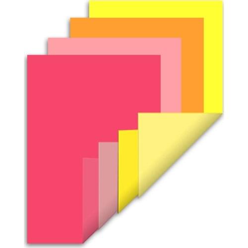 20PC per bag of Double Sided Two Tones Colorful Paper, Different Colors Decorative Paper for Gift Card, Scrapbook, Holiday Party